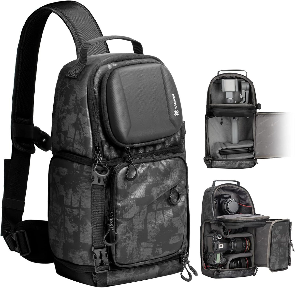 TARION Hard Shell Camera Backpack Bag for Photographers Compact 13L TRH