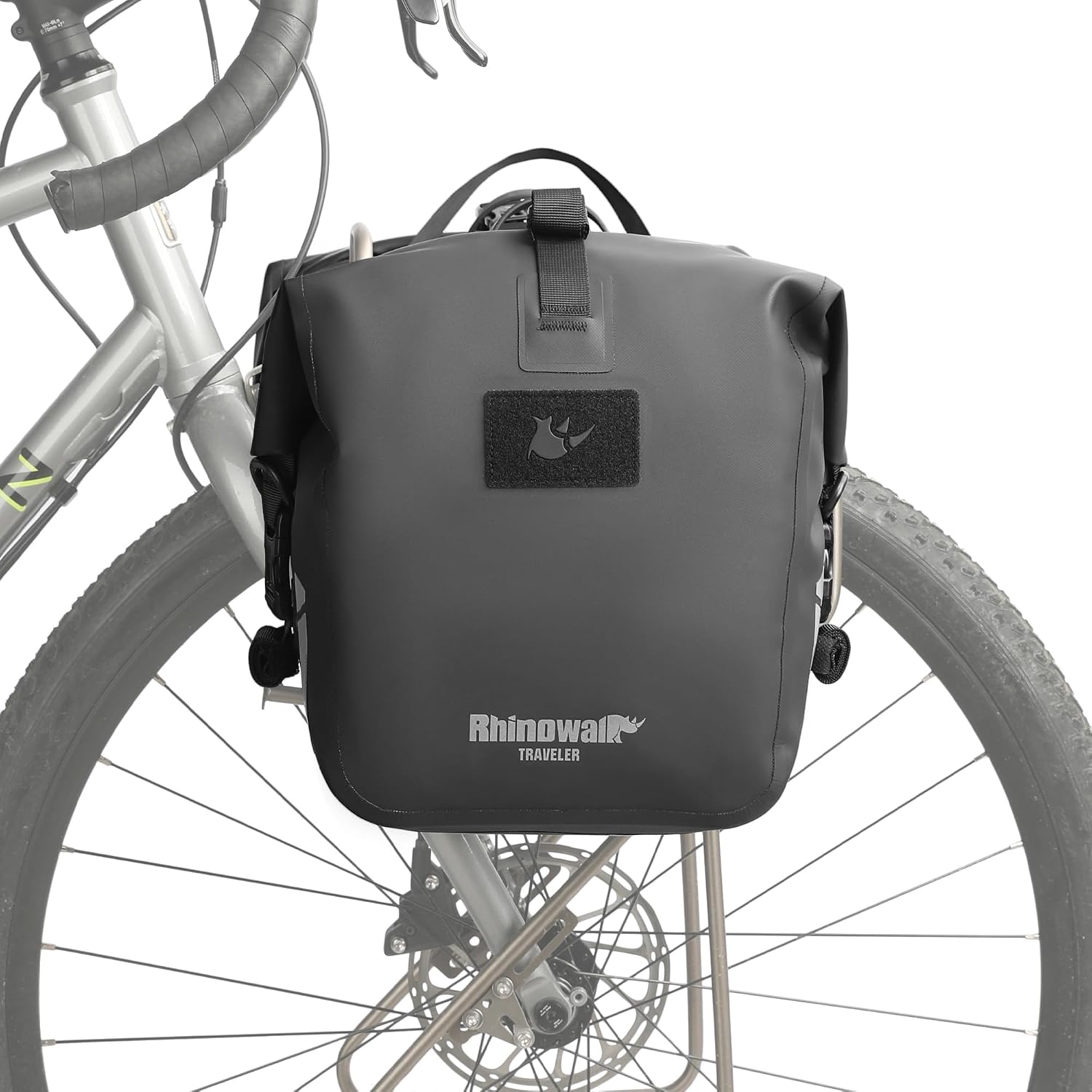 Rhinowalk Bike Pannier Bag Waterproof 6/12/20/25L Bicycle Rear Seat Bag Backpack With Shoulder Strap for Touring Cycling