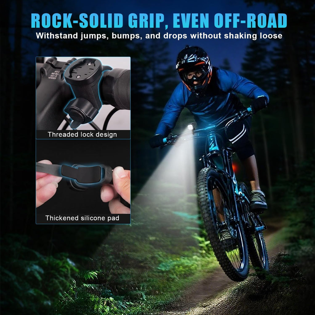 Bike Light for Night Riding, 2000LM Bicycle Headlight & Taillight
