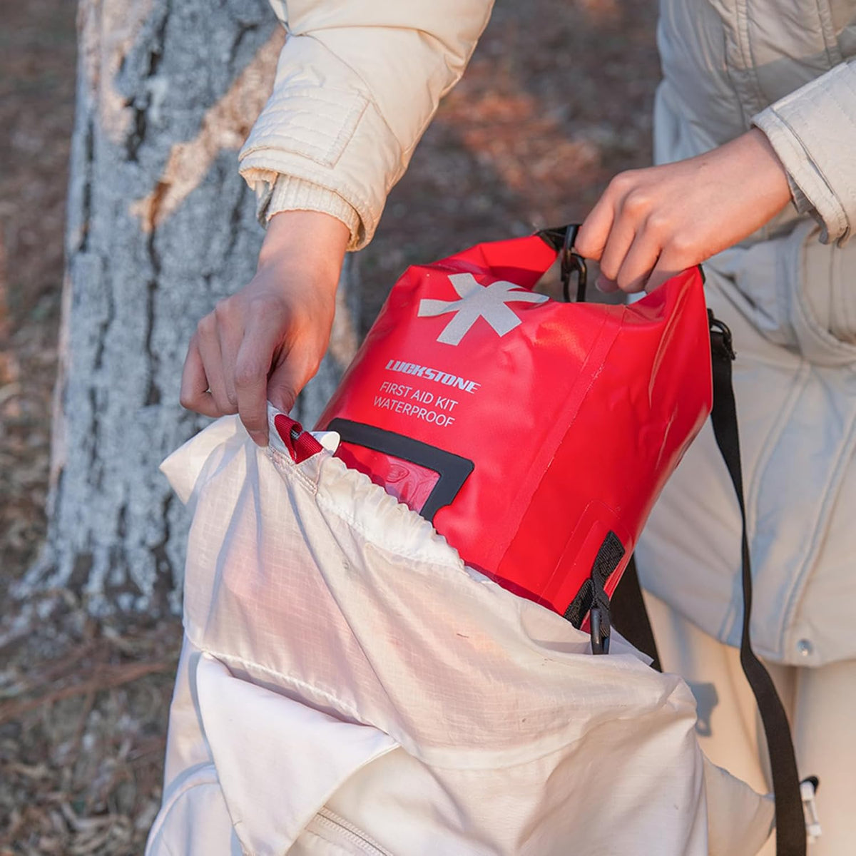 Empty First Aid Kit Dry Bag, Waterproof Medical Pouch Storage Bag (5L)