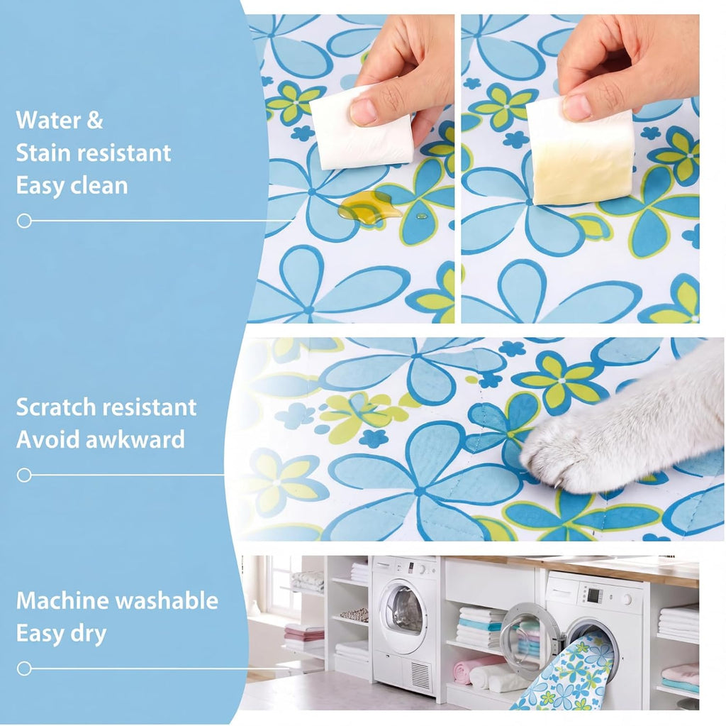 Shellwei 6 Pcs Picnic Blankets Waterproof Sandproof, 80 x 60 Inch
