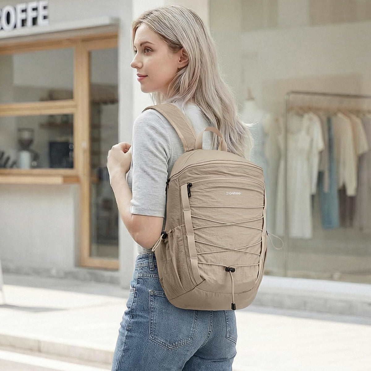 G4Free 20L Hiking Travel Backpack for Women Men