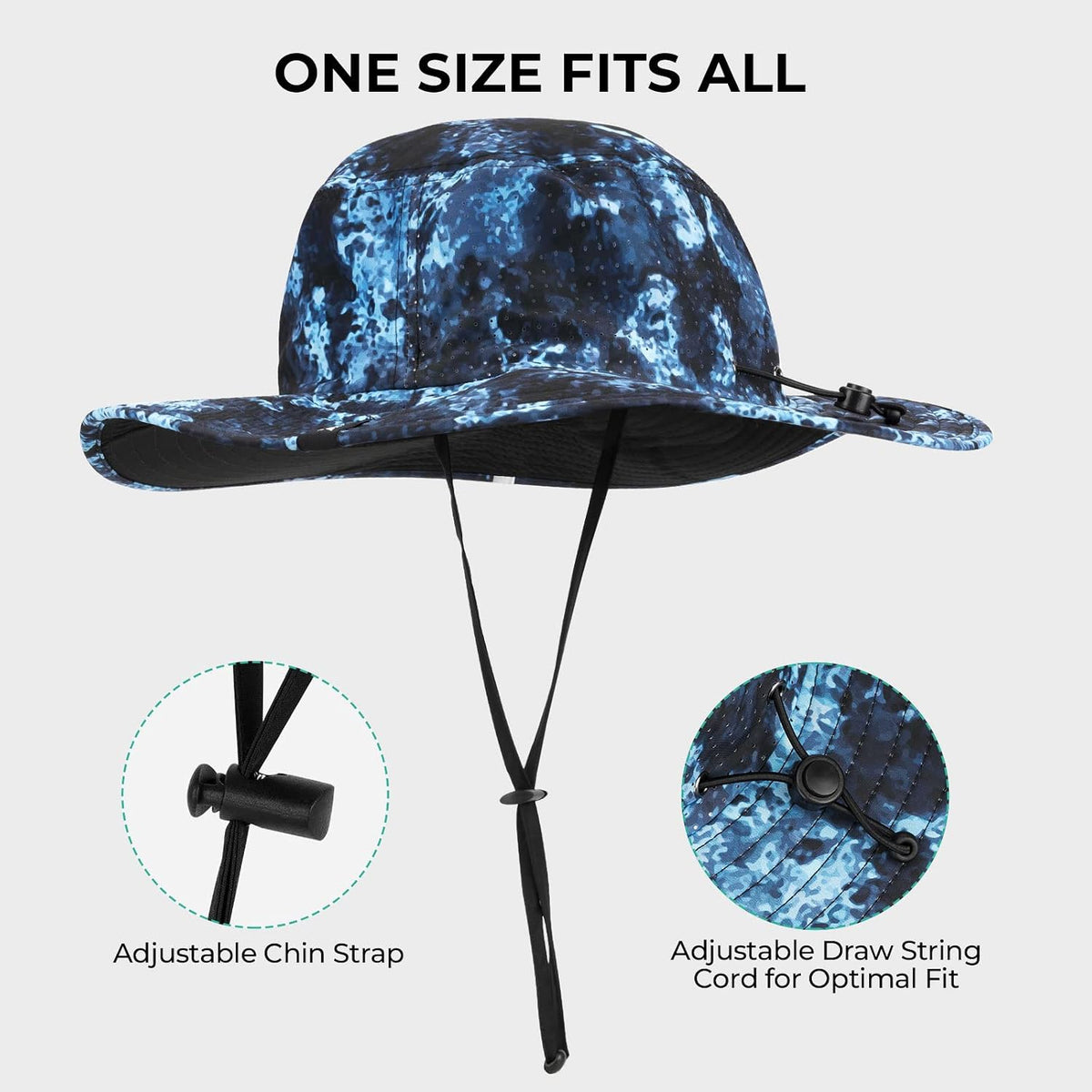 KastKing Sol Armis UPF 50 Boonie Hat for Sun Protection,Men Women