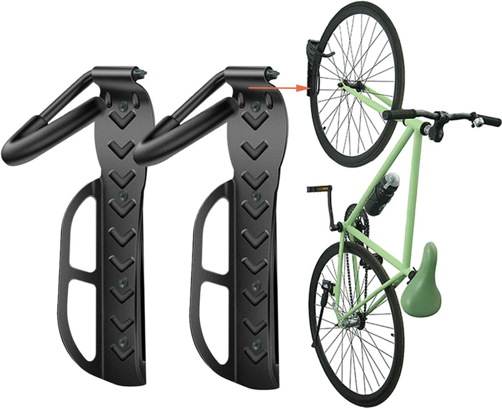 Wallmaster Bike Storage Rack for Garage, Wall Mount Bicycles Hanger