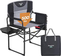 SUNNYFEEL Oversized Directors Camping Chair for Adults with Side Table