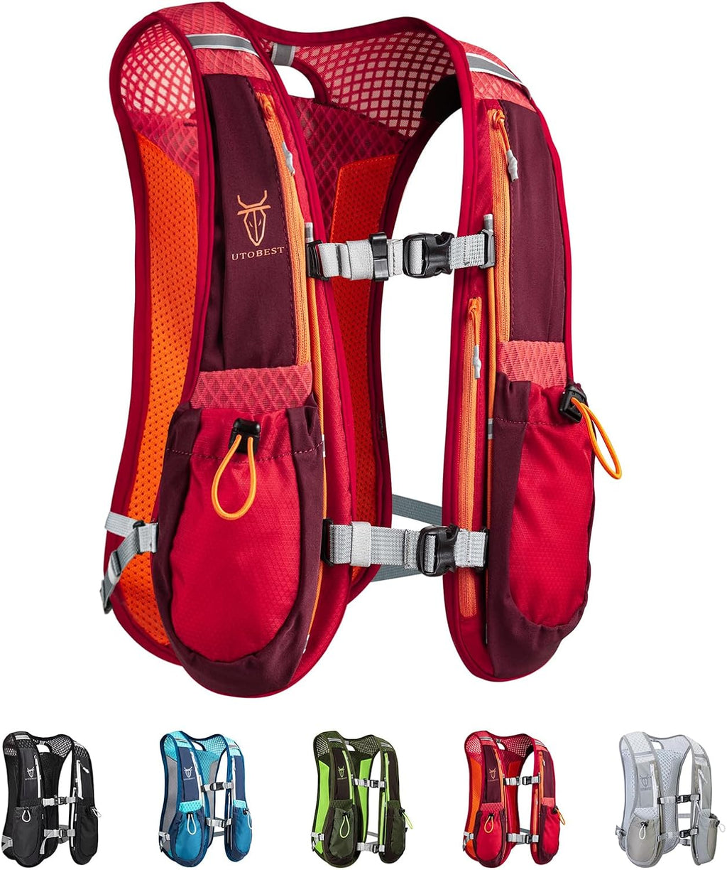 UTOBEST Running Vest Lightweight Hydration Vest Pack 5L UTR104