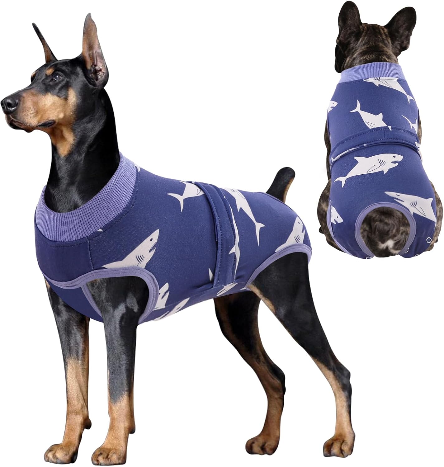 KOESON Lightweight & Soft Surgery Recovery Suit for Large Dogs Female Male