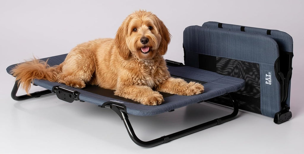 Pet Gear Lifestyle Pet Cot Elevated Bed, 40 Inch, Sand Dune