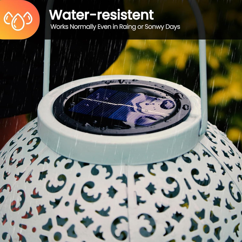 4 Pack Solar Light Replacement Top, 3.23 Inch Waterproof for Garden Lantern