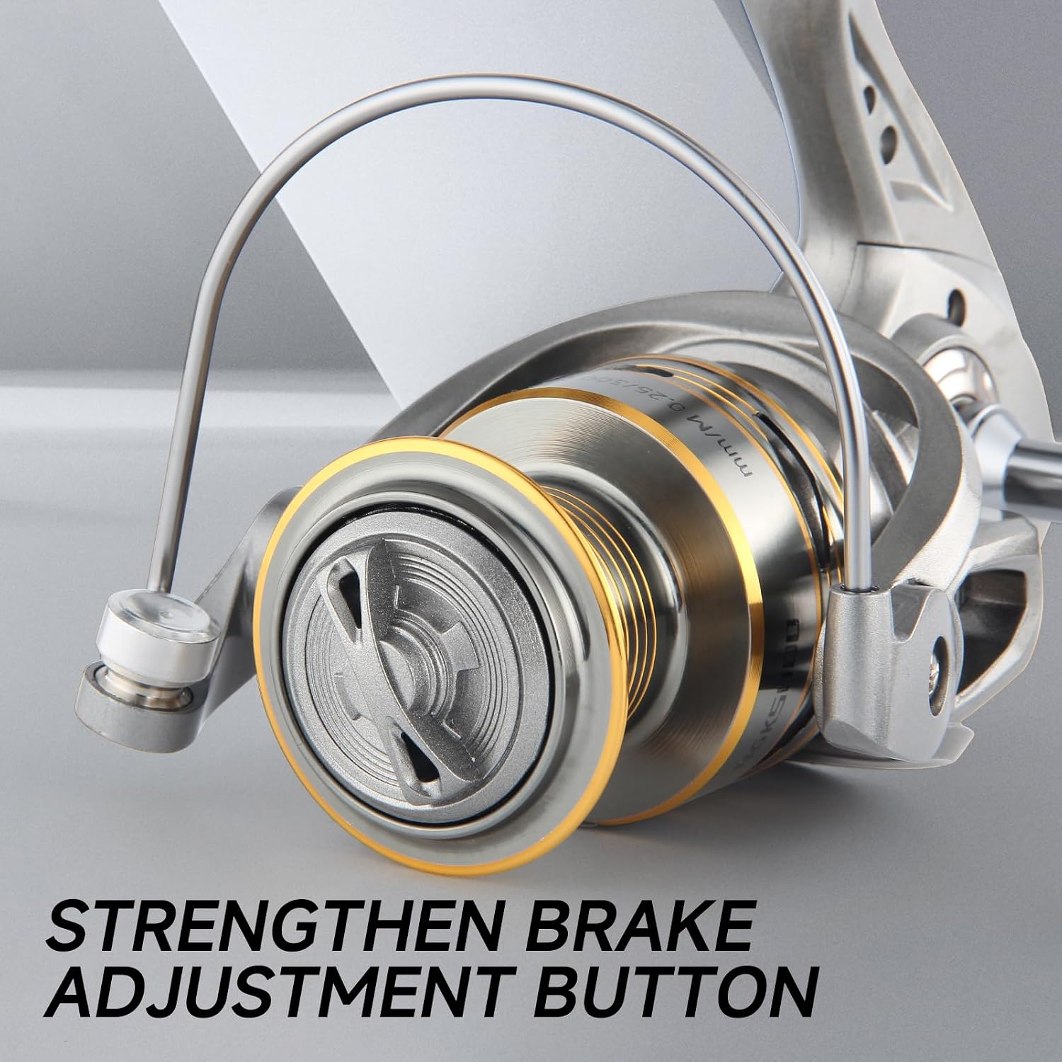 HAUT TON Spinning Reel, 6+1BB Metal Surf Fishing Reels, 55lbs Max Drag
