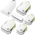 TRIPPED Travel Gear Compression Packing Cubes for Carry-On Travel 6-Pack