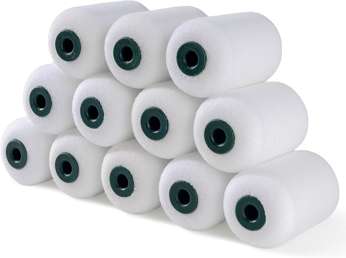 Paint Roller Covers, Foam Paint Rollers 4 Inch, 20 Pack