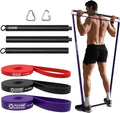 POWER GUIDANCE Resistance Bands, Set of 5 Pull Up Bands, Pull Up Assistance Bands, Exercise Bands, Resistance Bands Set for Legs, Working Out