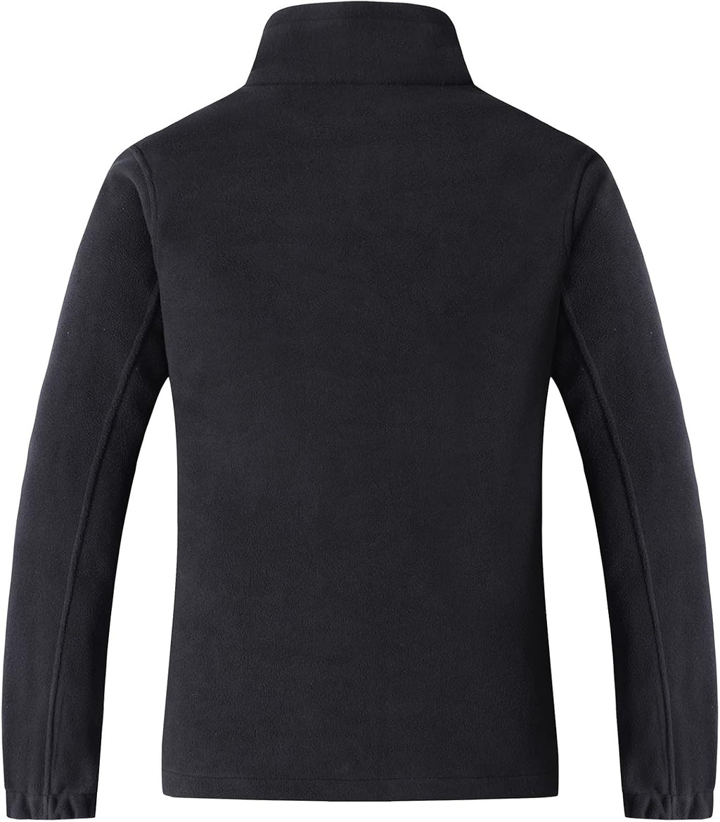 GIMECEN Women's Full Zip Soft Polar Fleece Jacket Outdoor Recreation Coat