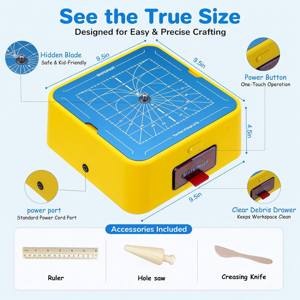 | Cardboard Cutter for Kids, Safe DIY Craft Tool for STEM Projects