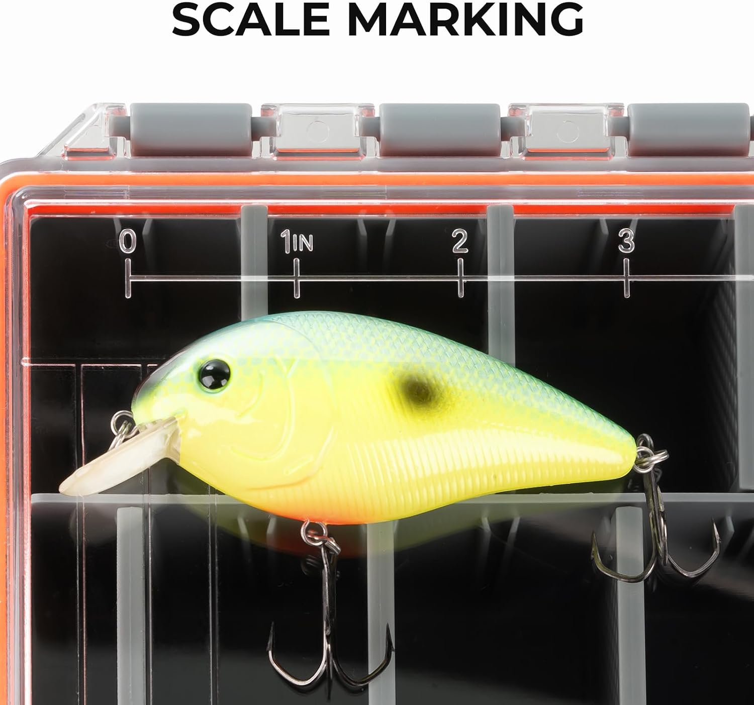 KastKing HyperSeal Waterproof Tackle Box, 3700 Deep Tackle Trays