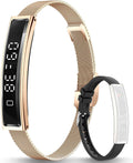 Smart Bracelet for Men Women with 2 Bands 24/7 Fitness Health Tracker
