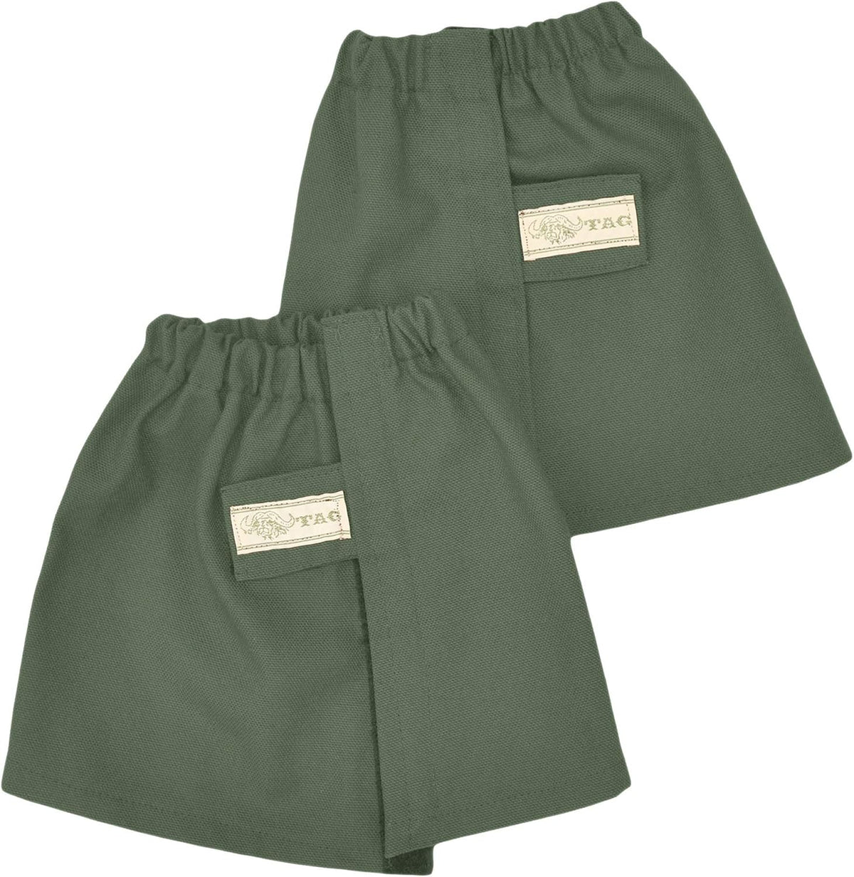 Tag Safari Canvas Gaiters with Hook & Loop Fastener for Hiking, Walking, Hunting and Mountain Climbing - Parent