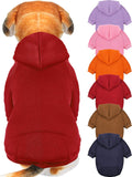 Syhood 6 Pieces Dog Hoodie Winter Warm Sweater with Hat Small Dogs,XXS