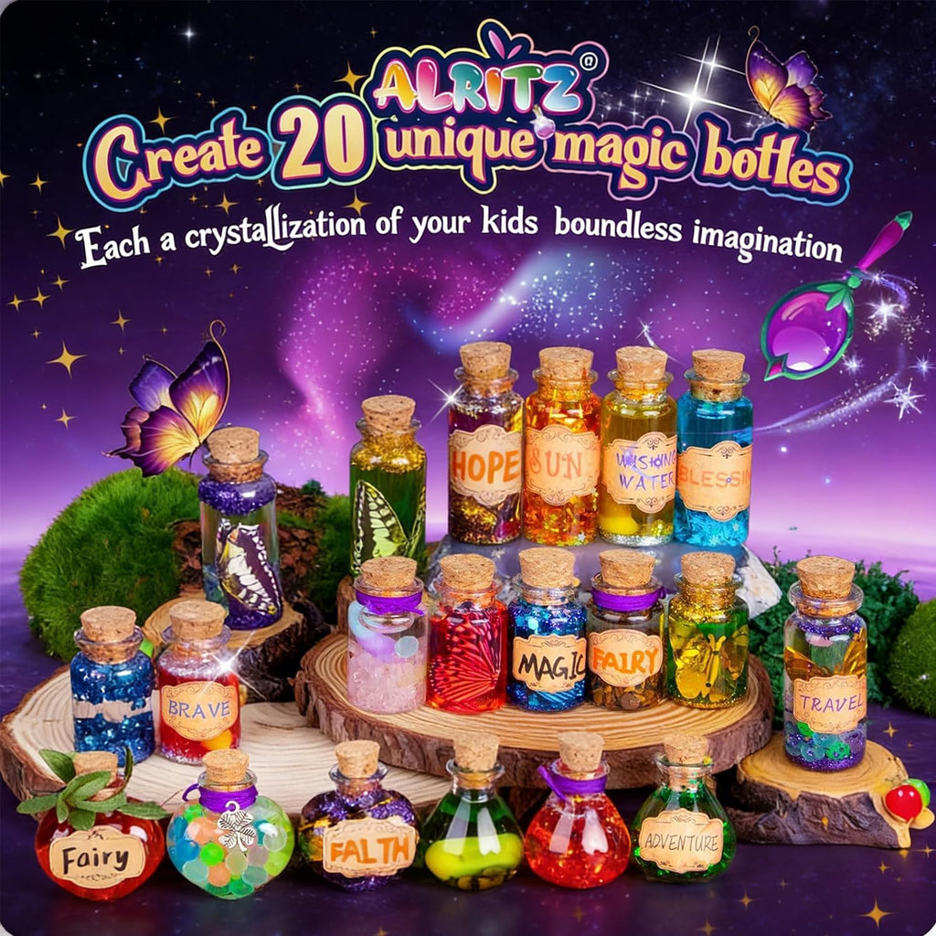 Alritz Fairy Potion Kits for Kids Magic Making Set Ages 6+