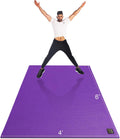 GXMMAT Large Exercise Mat 6'x4'/6'x5'/6'x6'(7mm)