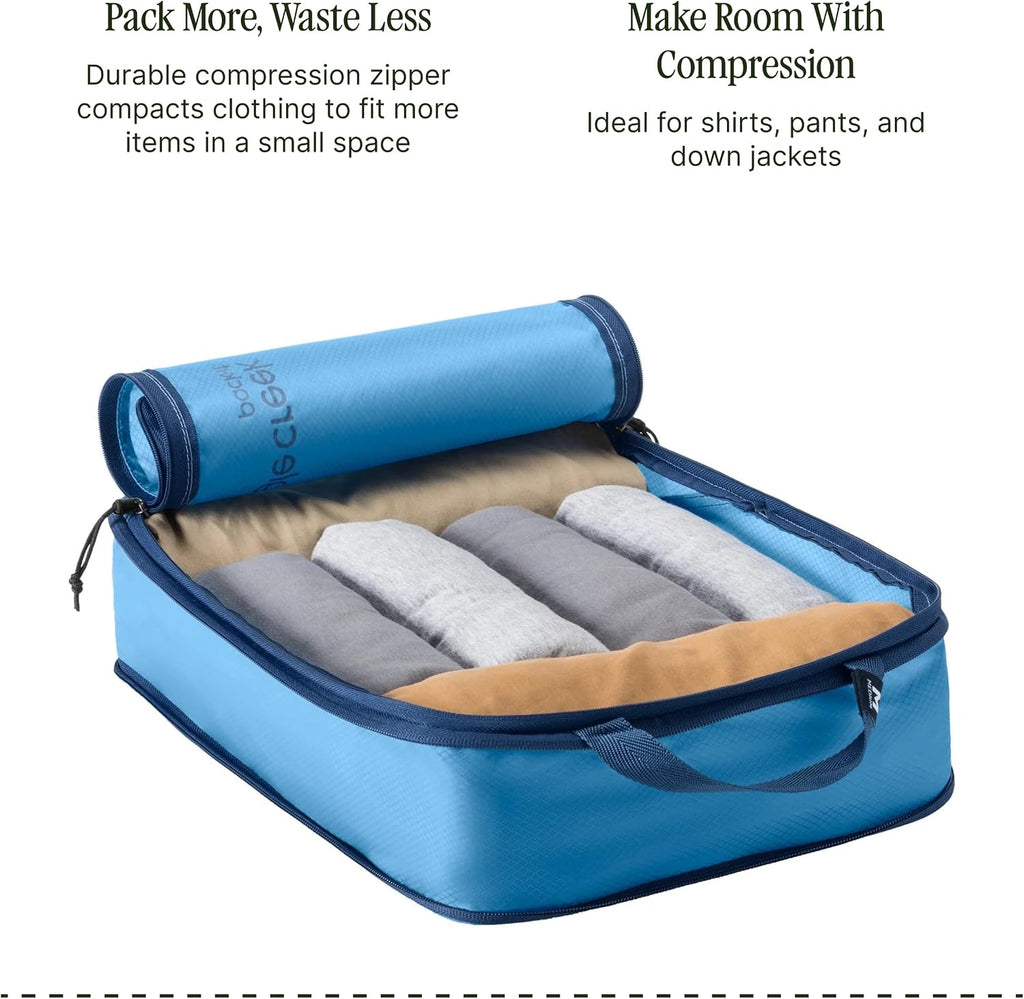 Eagle Creek Pack-It Specter Compression Packing Cubes - Durable, Ultra-Lightweight and Water-Resistant Ripstop Fabric Suitcase Organizer Bags for Clothing and Gear