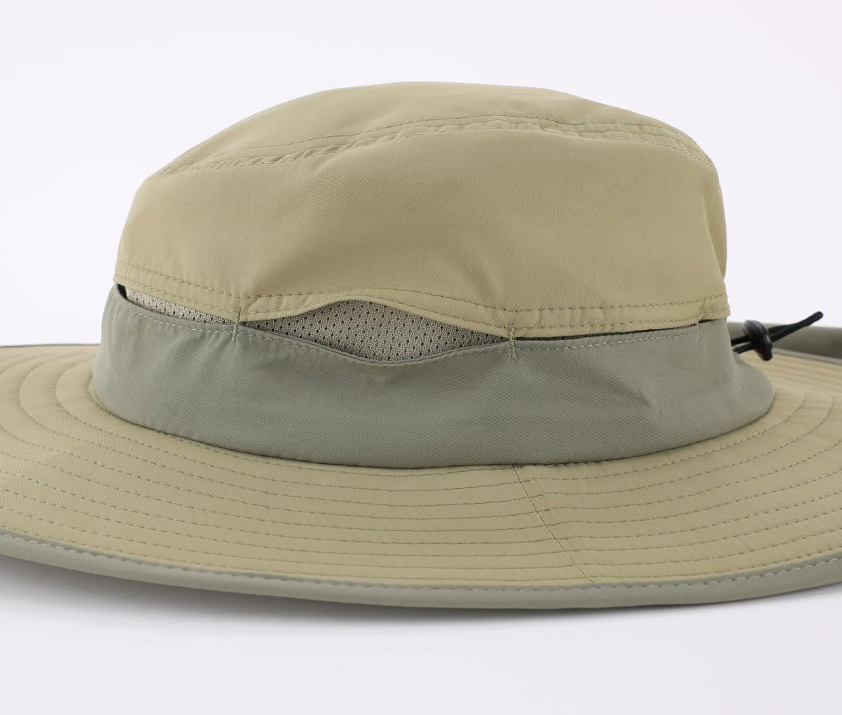 Connectyle Wide Brim Sun Hat for Men Women UPF 50+ Breathable Fishing Hat with Neck Flap Outdoor Hiking Safari Bucket Hats