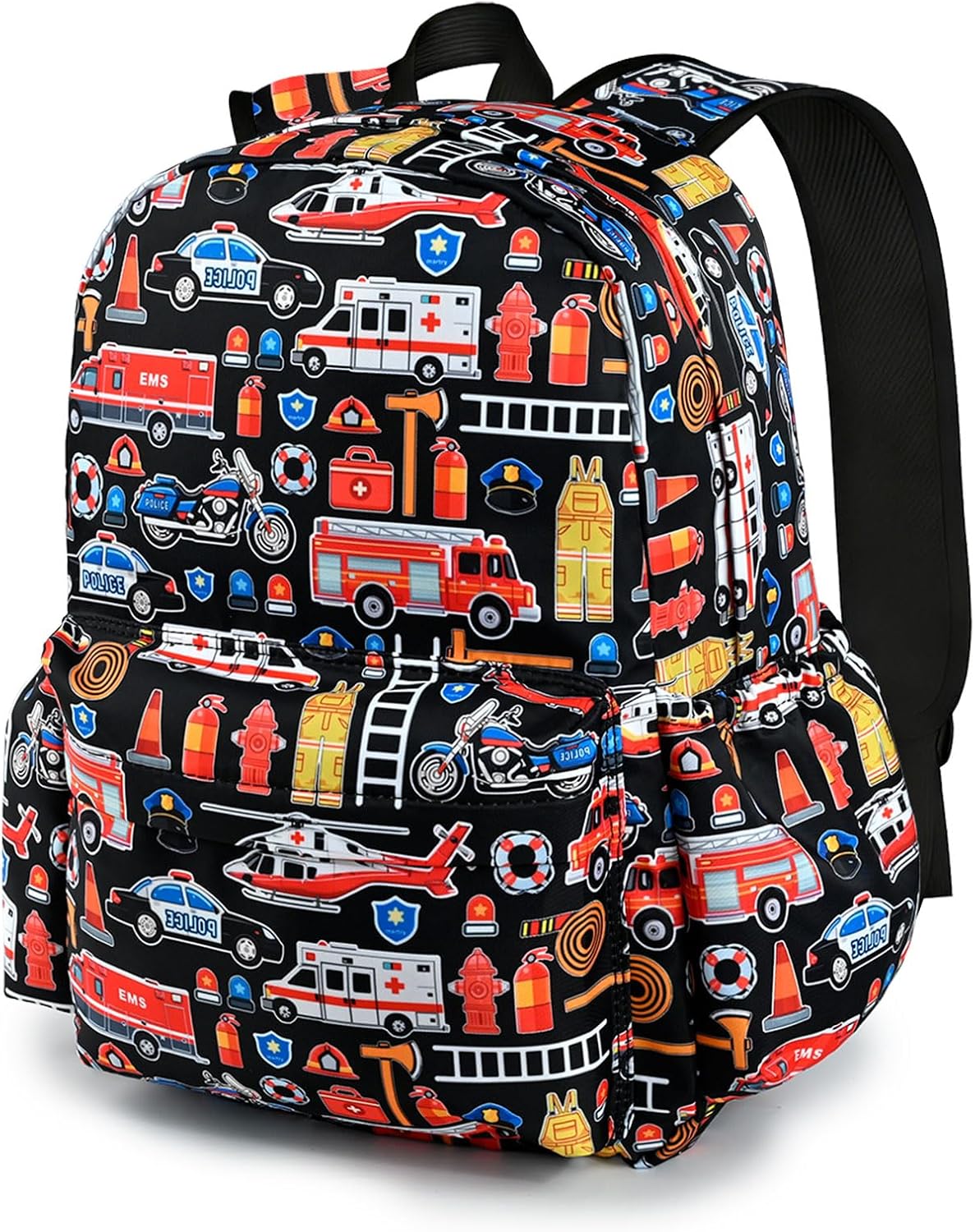 Camo Deer School Backpack for Girls Boys Teens Bookbag 17 Inch Laptop Backpack for Sports Travel Camping