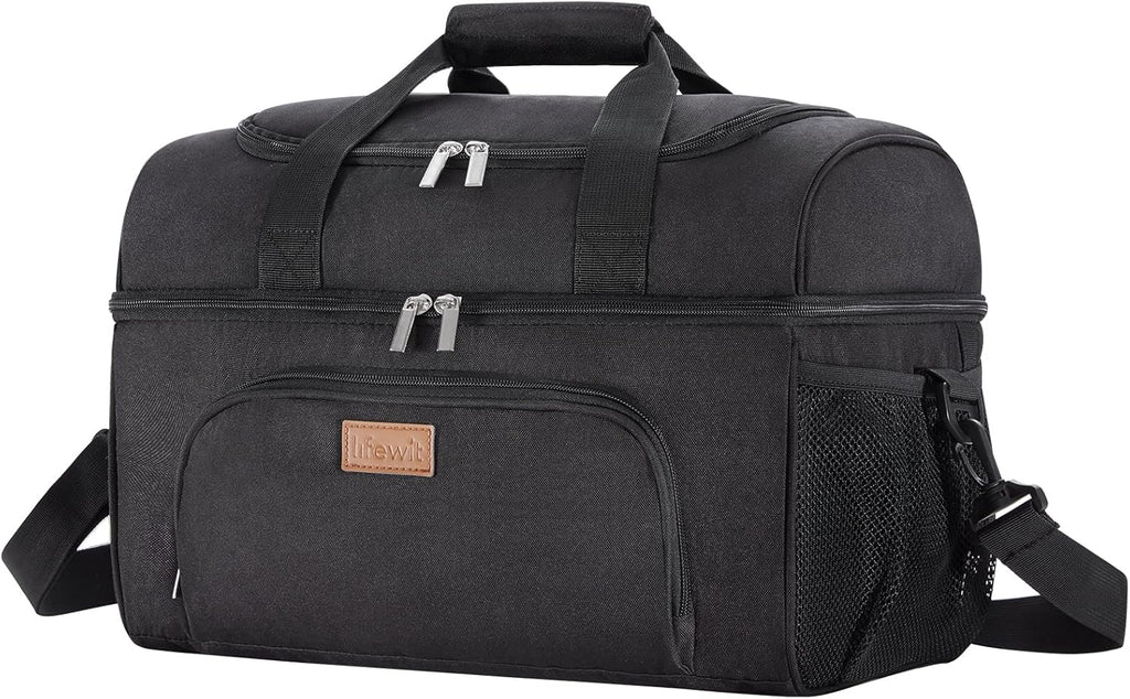 Lifewit Insulated Cooler Bag, Large Leakproof Beach Cooler, Lightweight Portable Double Layer Soft-Sided Travel Ice Chest for Camping, Kayaking, Road Trips, Grocery Shopping
