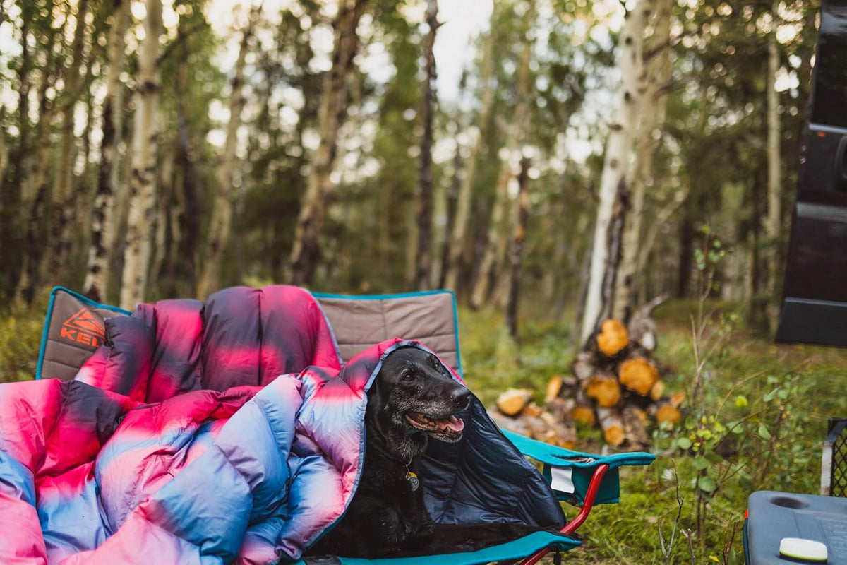 Kelty Galactic Down Blanket - Outdoor + Indoor camping picnic beach and concert blanket