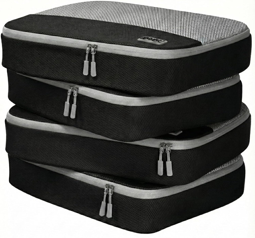 4pc Small Packing Cubes for Travel - Luggage Organizers for Suitcases