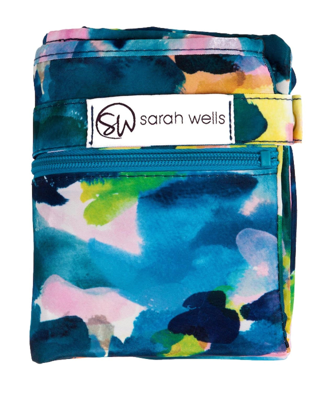 Sarah Wells Pumparoo Wet/Dry Bag with Staging Mat (Aquarelle)