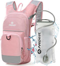 Nepest Kids Hydration Backpack with 1.5L Water Bladder for Cycling, Hiking