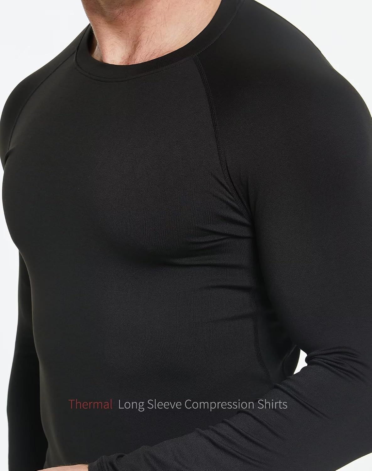 4 or 5 Pack Men's Thermal Compression Pants Fleece Lined Tights Leggings