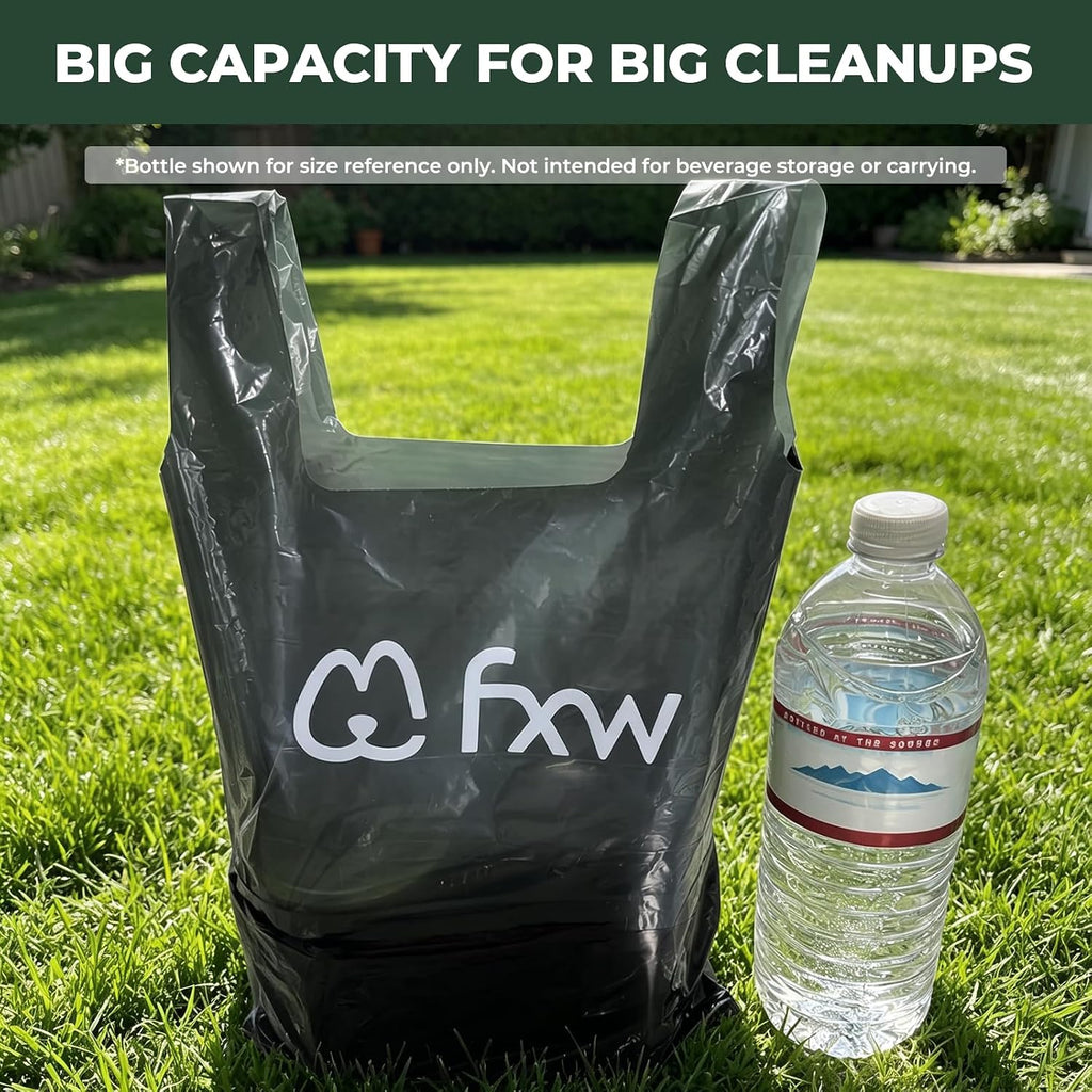 FXW 2-Ply Durable Dog Poop Bags, Extra Thick Leak-Proof, 100 Count
