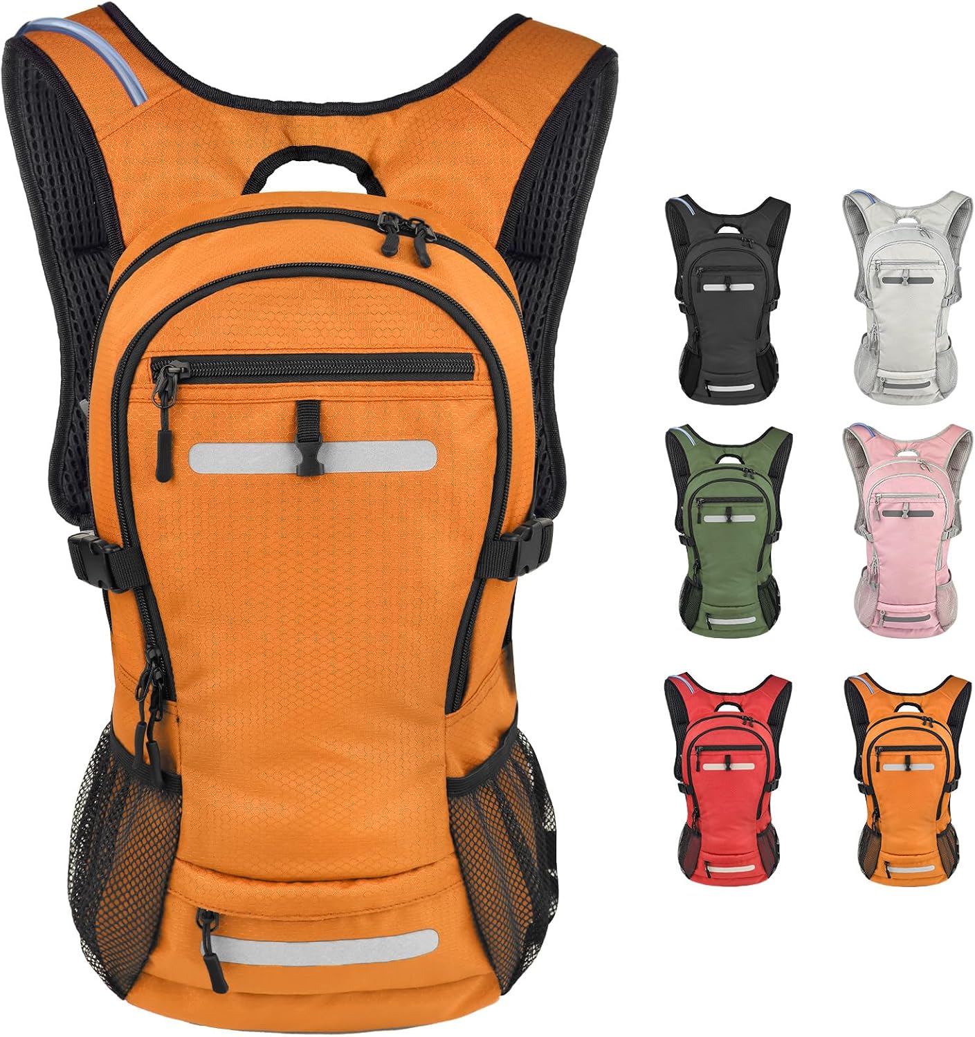 Zavothy 20L Multipurpose Hiking Backpack with 3L Water Bladder – Durable Hydration Backpack with Insulated Bladder Compartment, Hidden Helmet Holder & Rain Cover – for Hiking, Commuting, and Camping