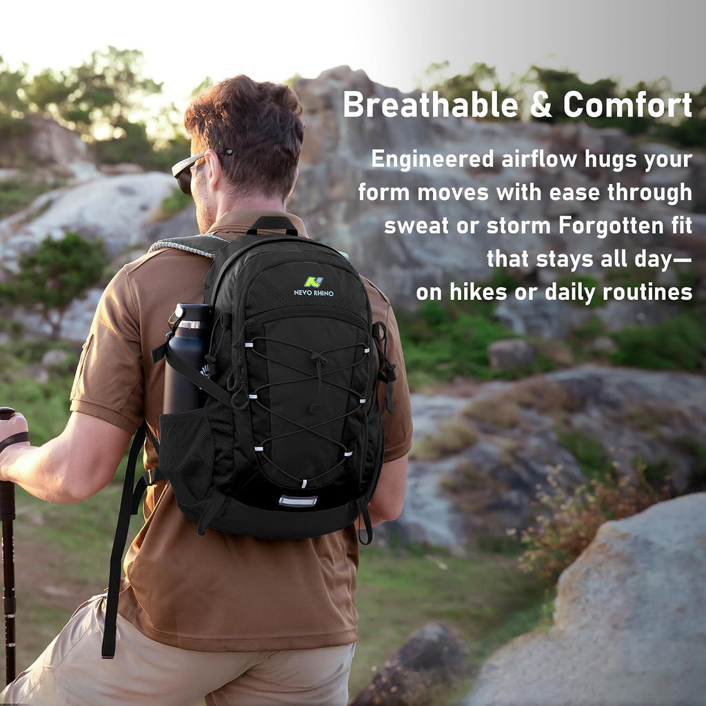 N NEVO RHINO Hiking Backpack,20L Waterproof Hiking Outdoor Daypack