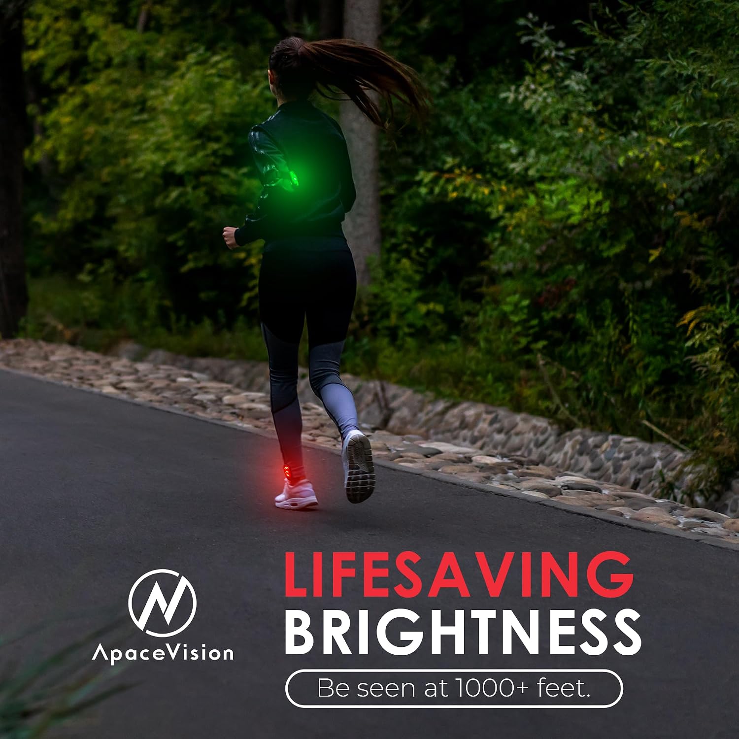 LED Safety Light (2 Pack) with Bonus Items – Clip On Strobe/Running Lights for Runners, Dogs, Bikes, Walking and More