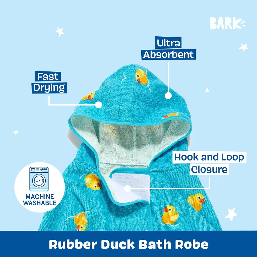 BARKBOX Dog Bathrobe - for Dogs - Medium