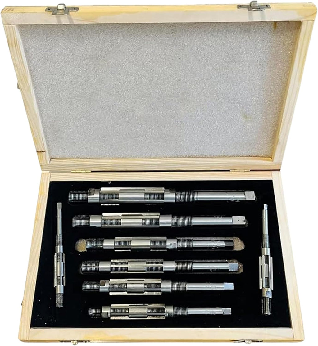 Adjustable Hand Reamer H4-H11 for Metal & Wood Repairs, 15/32" to 1-1/16"