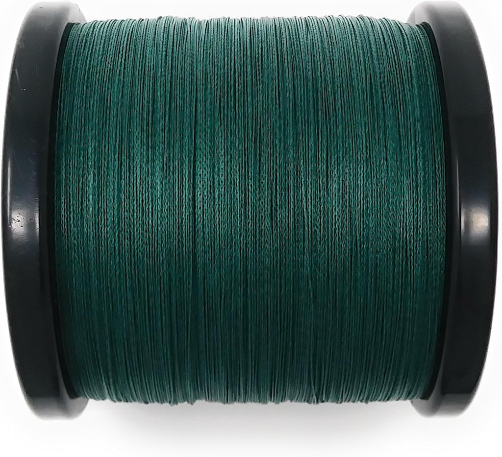 Reaction Tackle Braided Fishing Line - Pro Grade Power Performance for Saltwater or Freshwater Fish - Colored Fishing Line Braid for Extra Visibility