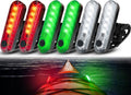 Amzonly 6Pack Kayak Lights for Night Kayaking- Battery Operated Navigation Lights for Boat, Jet Ski, Dinghy and Paddle Board