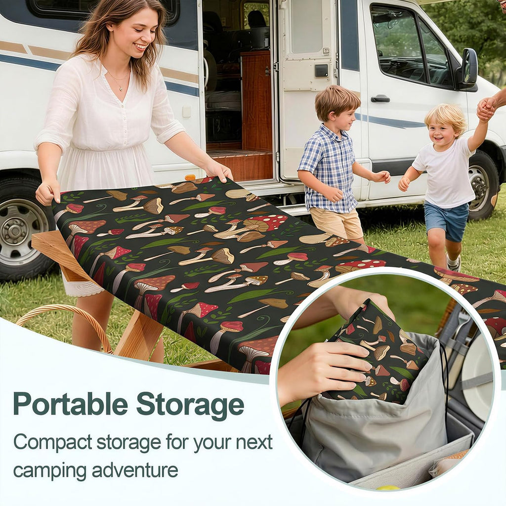 Play Tailor Picnic Table Cover Bench Covers Camping Essentials Tablecloth