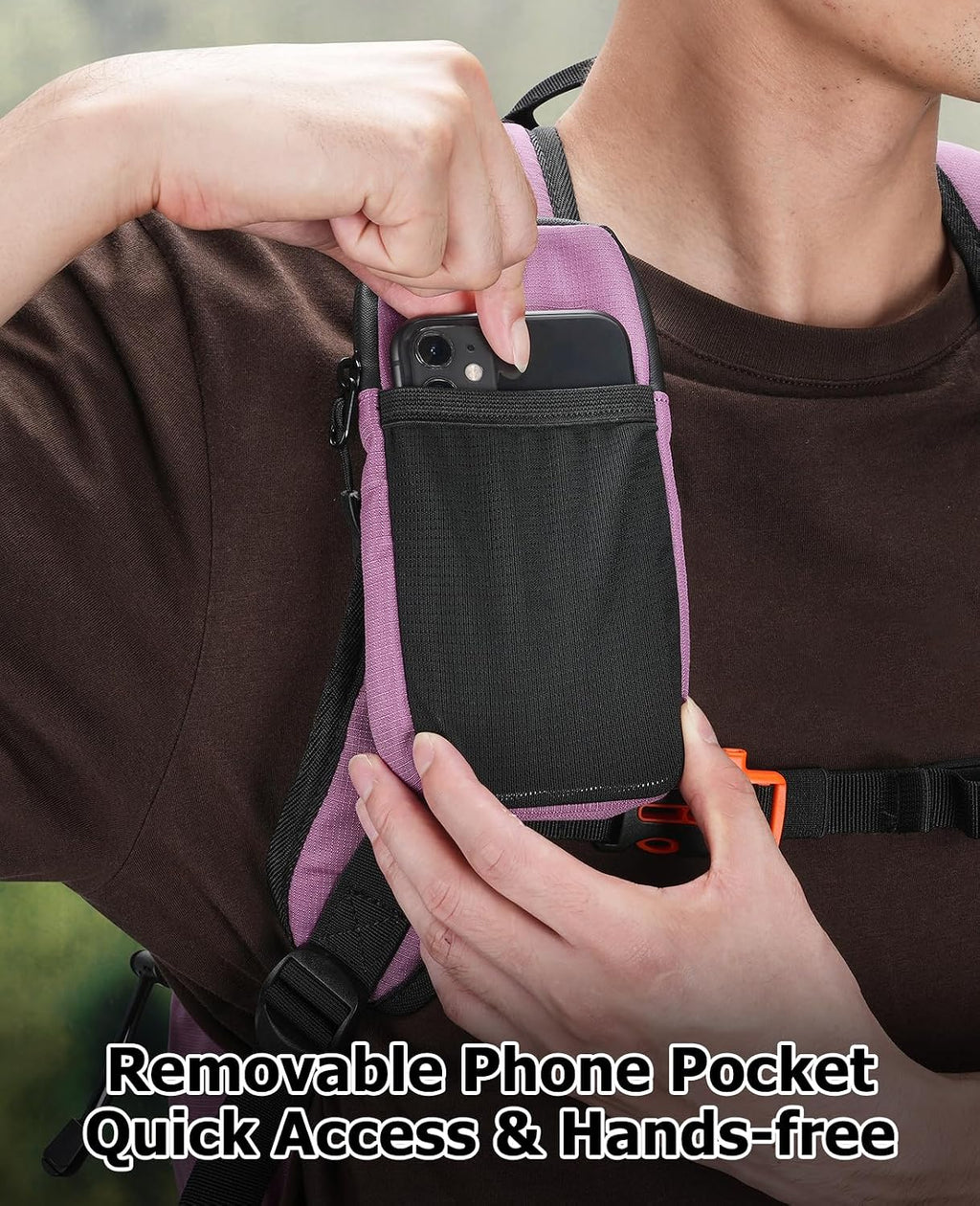 NOOLA 25L Hydration Hiking Backpack with 3L Water Bladder for Women and Men