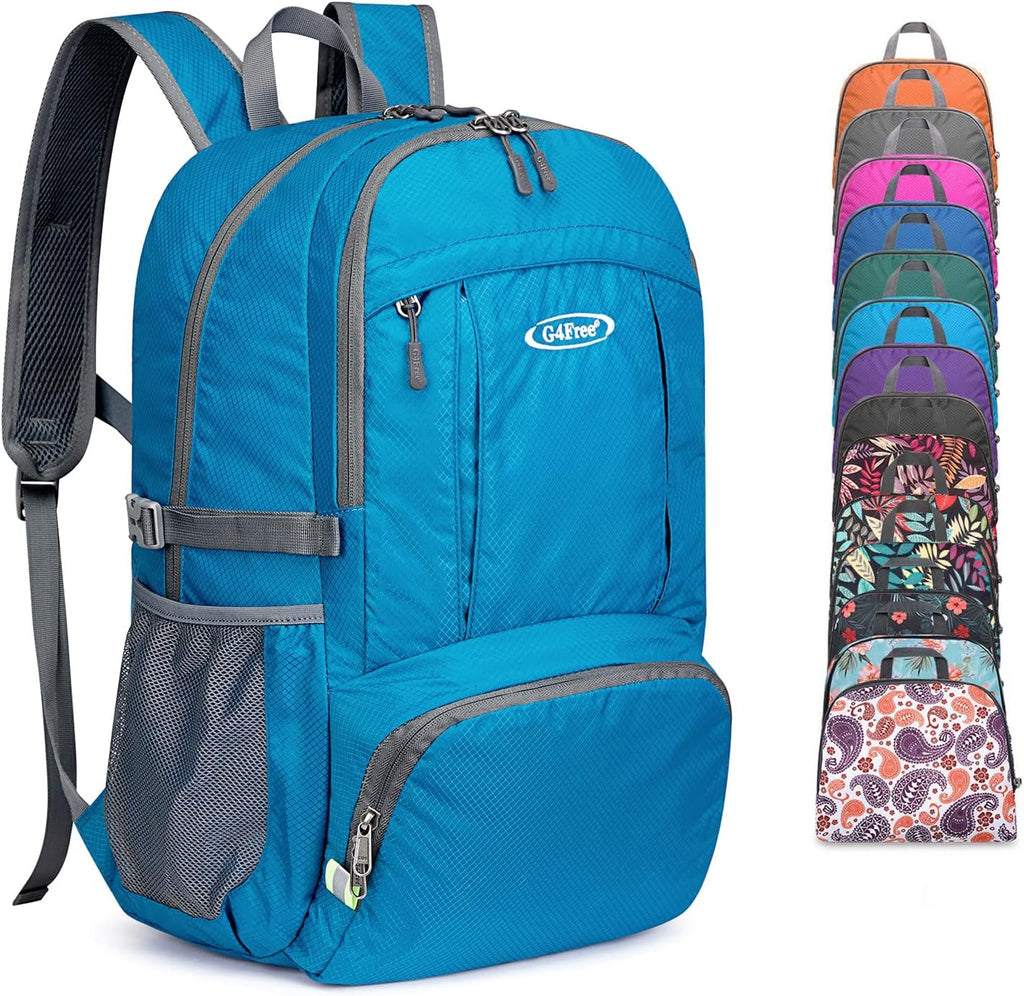 G4Free 40L Lightweight Packable Hiking Backpack, Waterproof Travel Daypack