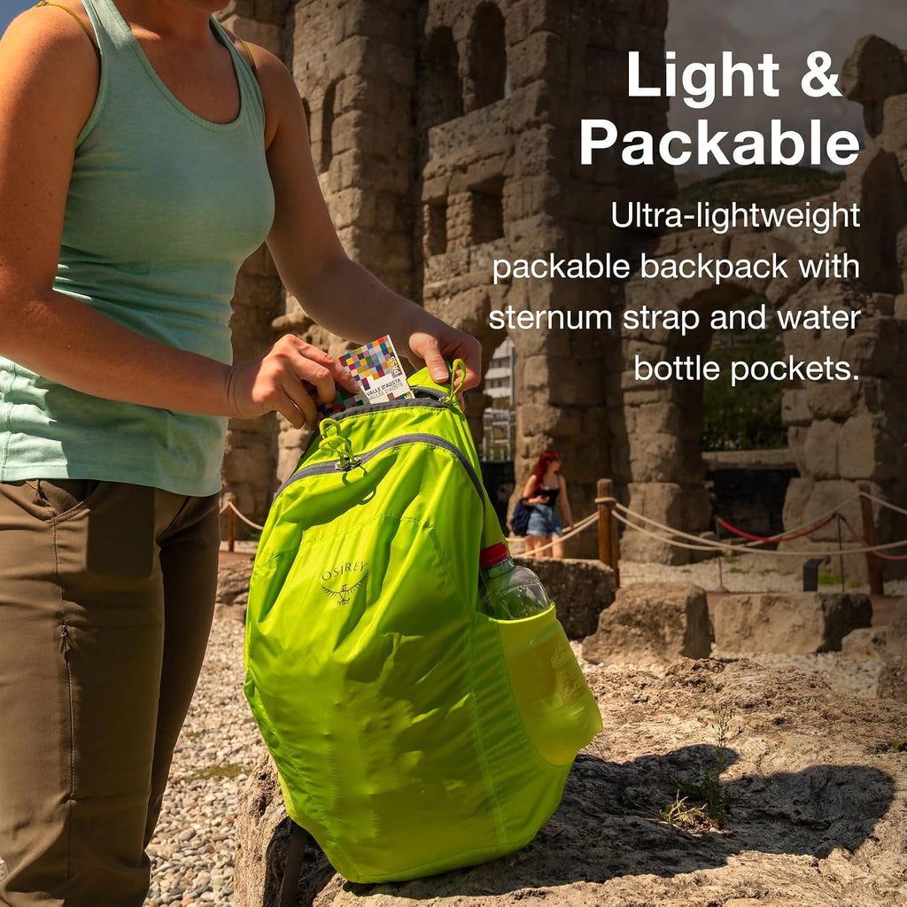 Osprey Ultralight Collapsible Stuff Pack, Green OS