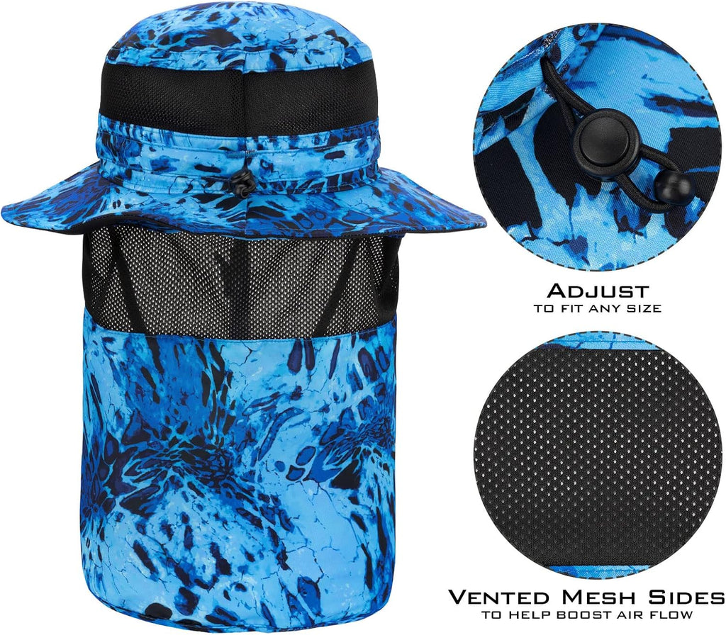 KastKing Sol Armis UPF 50 Boonie Hat for Sun Protection, Men Women