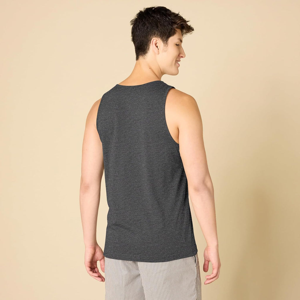 Amazon Essentials Men's Regular-Fit Sleeveless Tank Tops