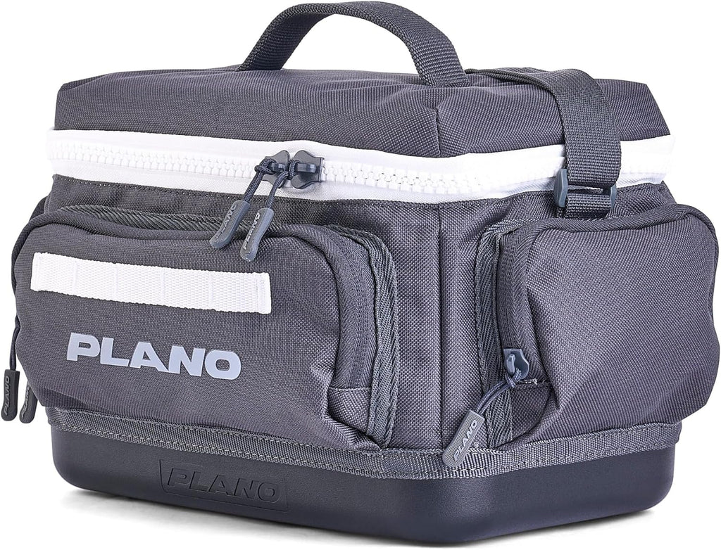Plano Weekend 3500 Tackle Bag, Cutting-Edge Fishing Tackle Bag, Molded Waterproof Base, Spacious Storage, Die Cut Tool Sleeves, Daisy Chain Attachment Points