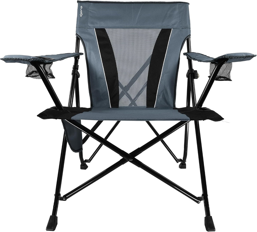 Kijaro Dual Lock XXL Chair - Standing Frame - Hallett Peak Gray